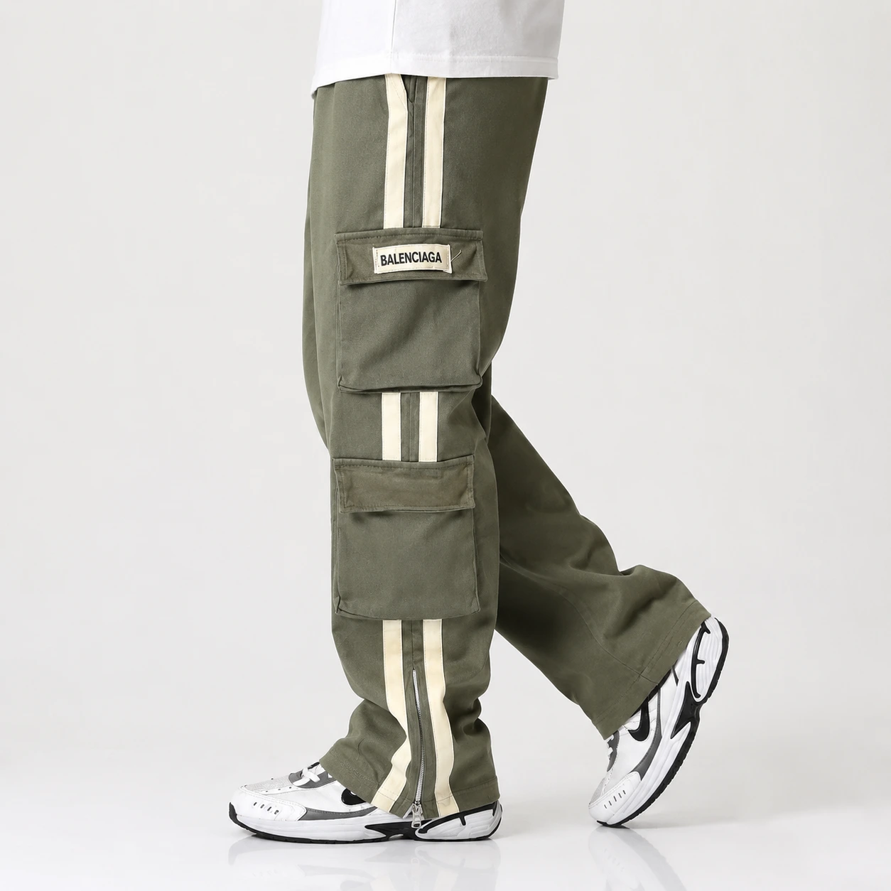 شلوار کارگو مردانه 6جیب مدل Morty-سبز