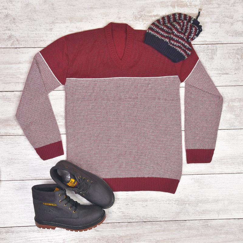 پلیور بافت مردانه مدل Abrial