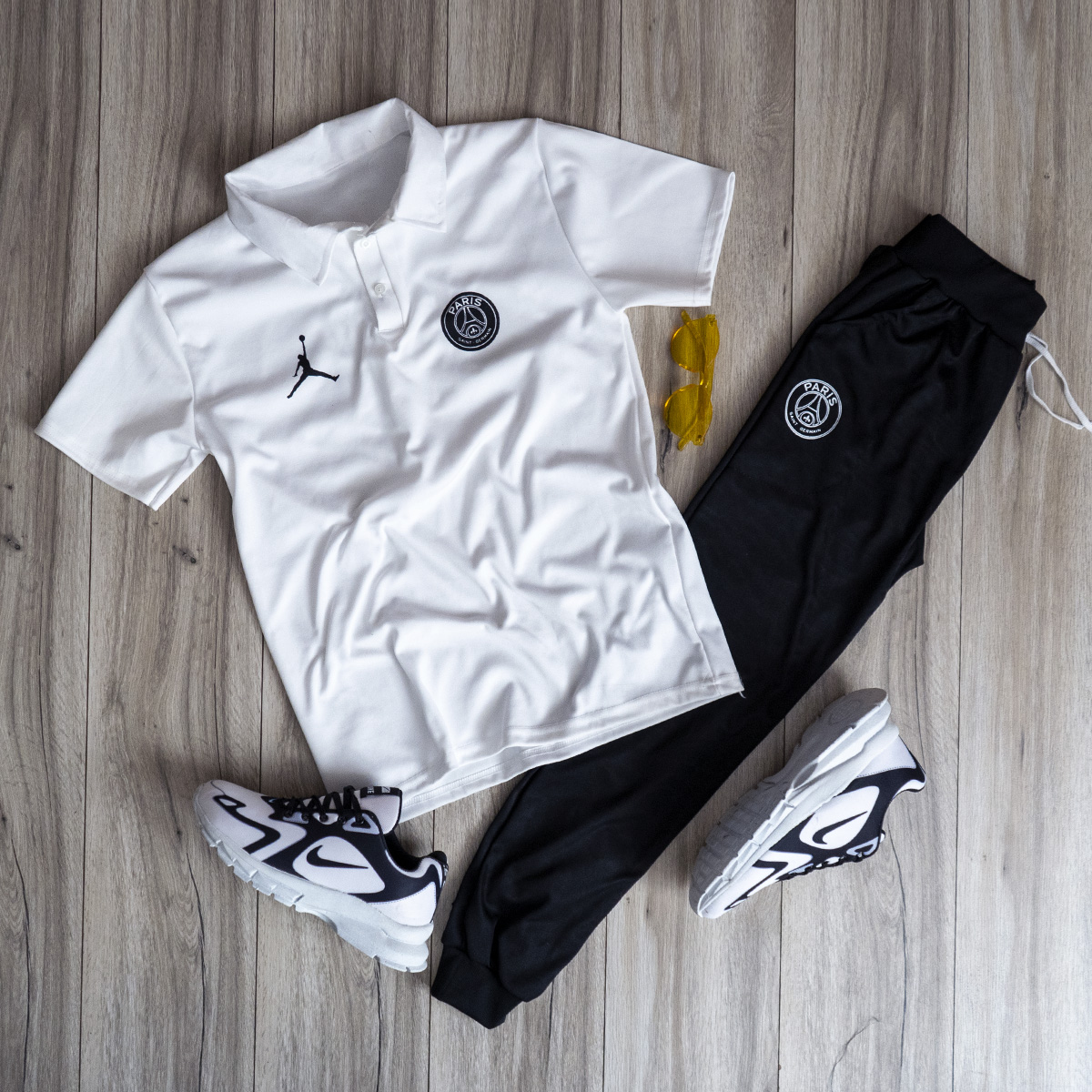 ست تیشرت و شلوار مردانه paris مدل Kyle