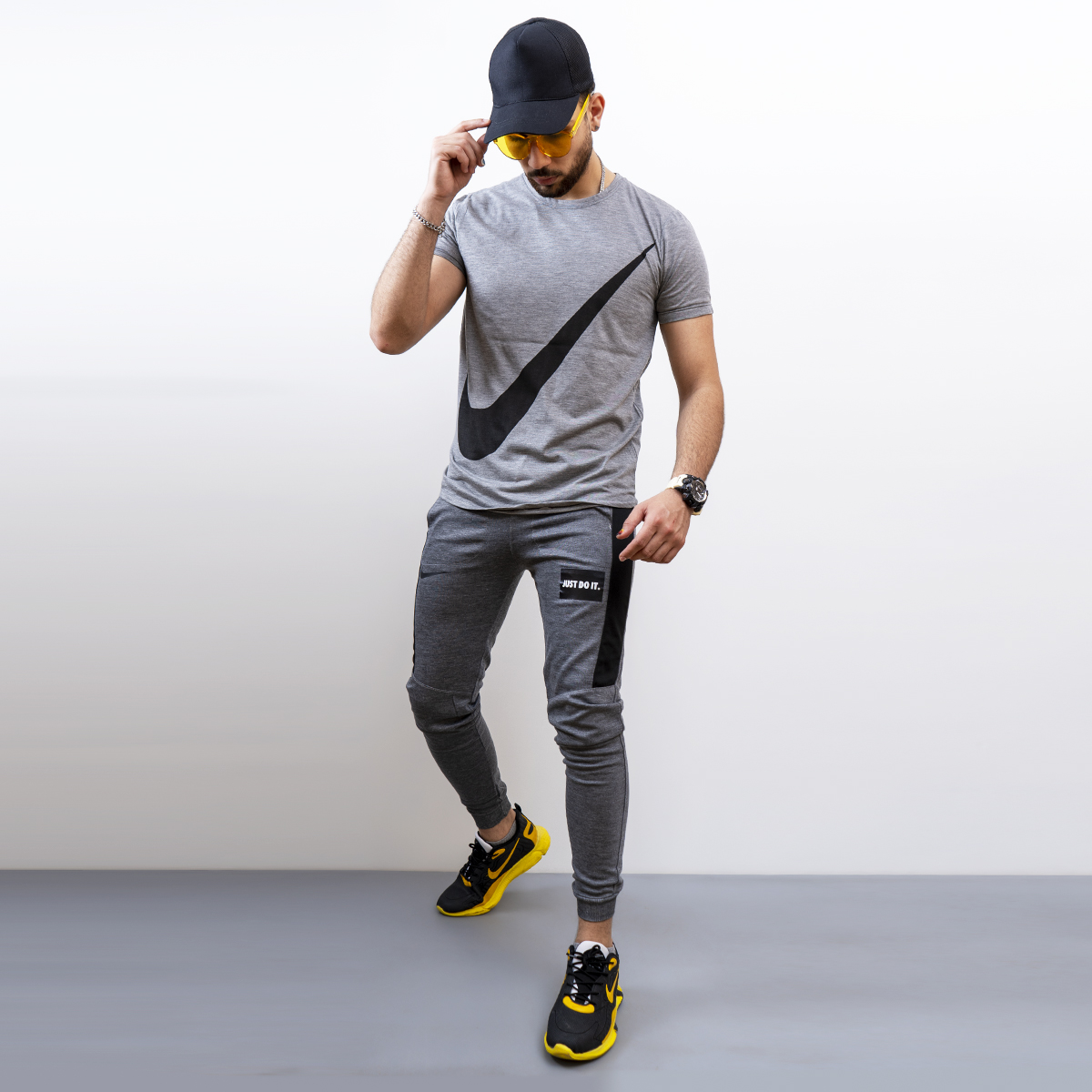 ست تيشرت شلوار Nike مردانه مدل Fored