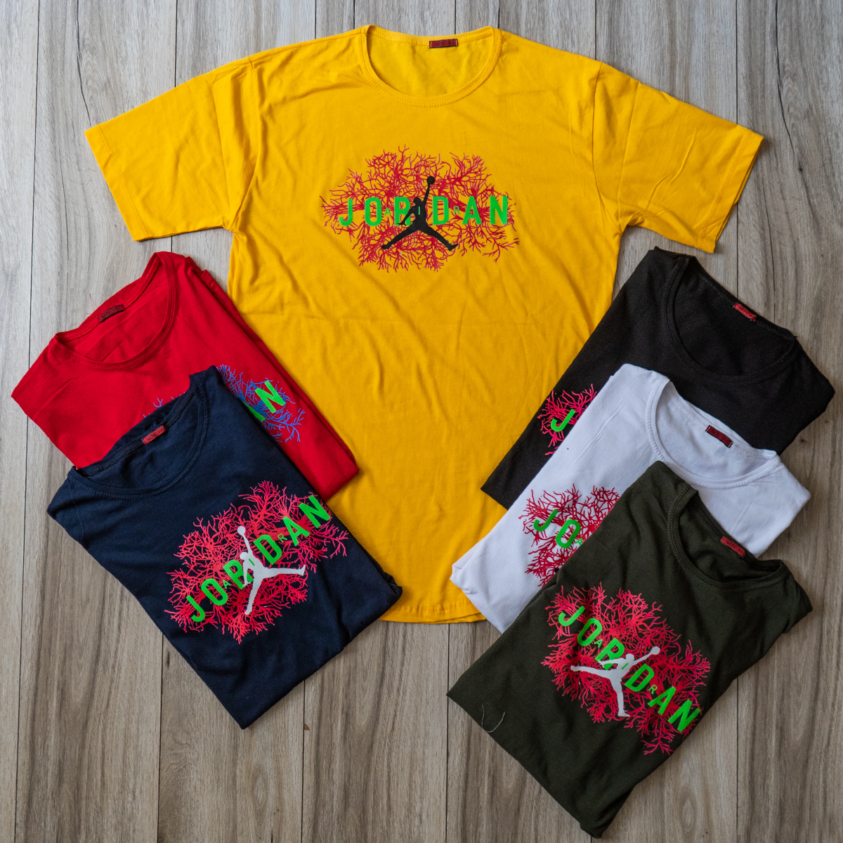 تیشرت Jordan مردانه مشکی مدل SAMSEN