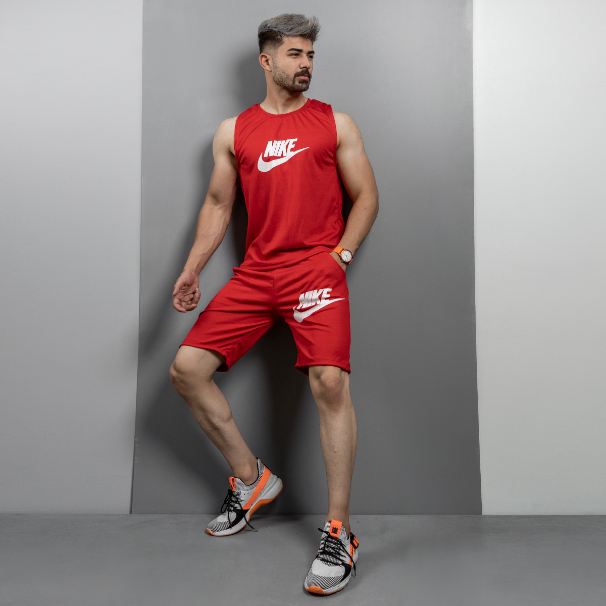 ست ركابي شلوارك NIKE مردانه مدل H77