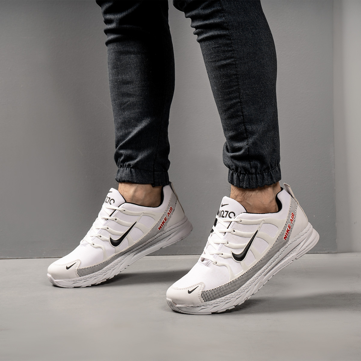 کفش مردانه نایک سفید مدل AVIN