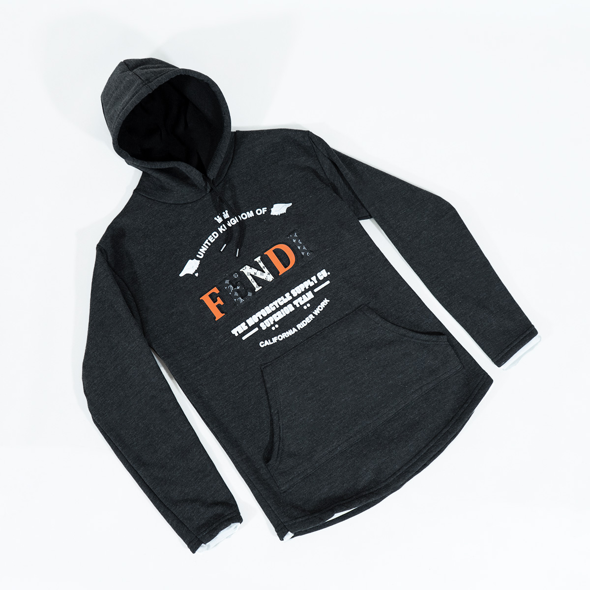 هودی مردانه مدل fendiذغالی