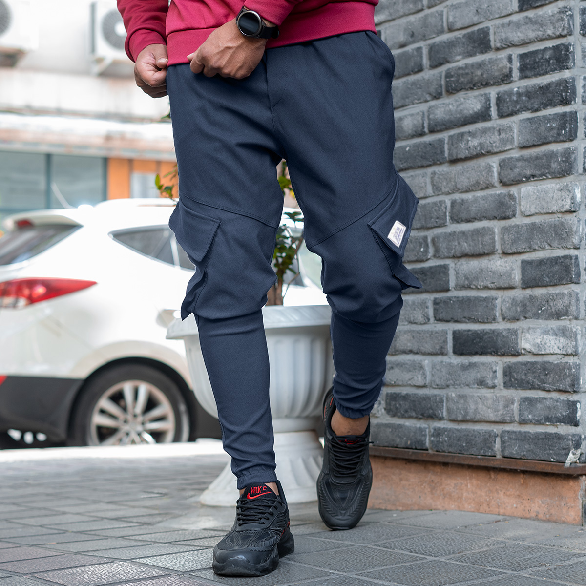 شلوار اسلش Potin سرمه ای