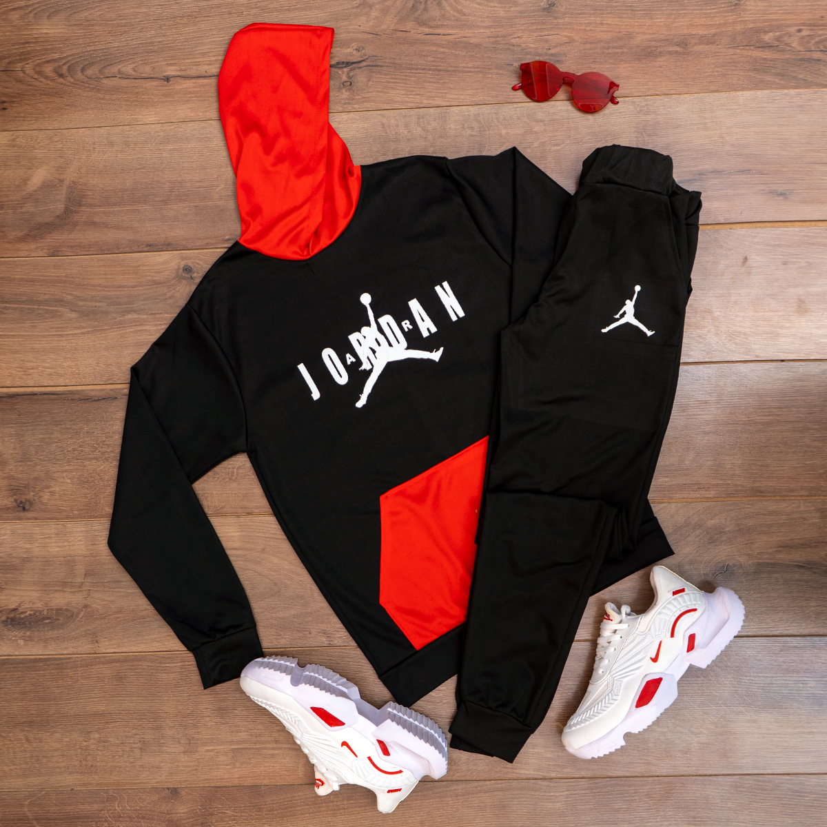 ست هودی شلوار Jordan مردانه مدل palvina