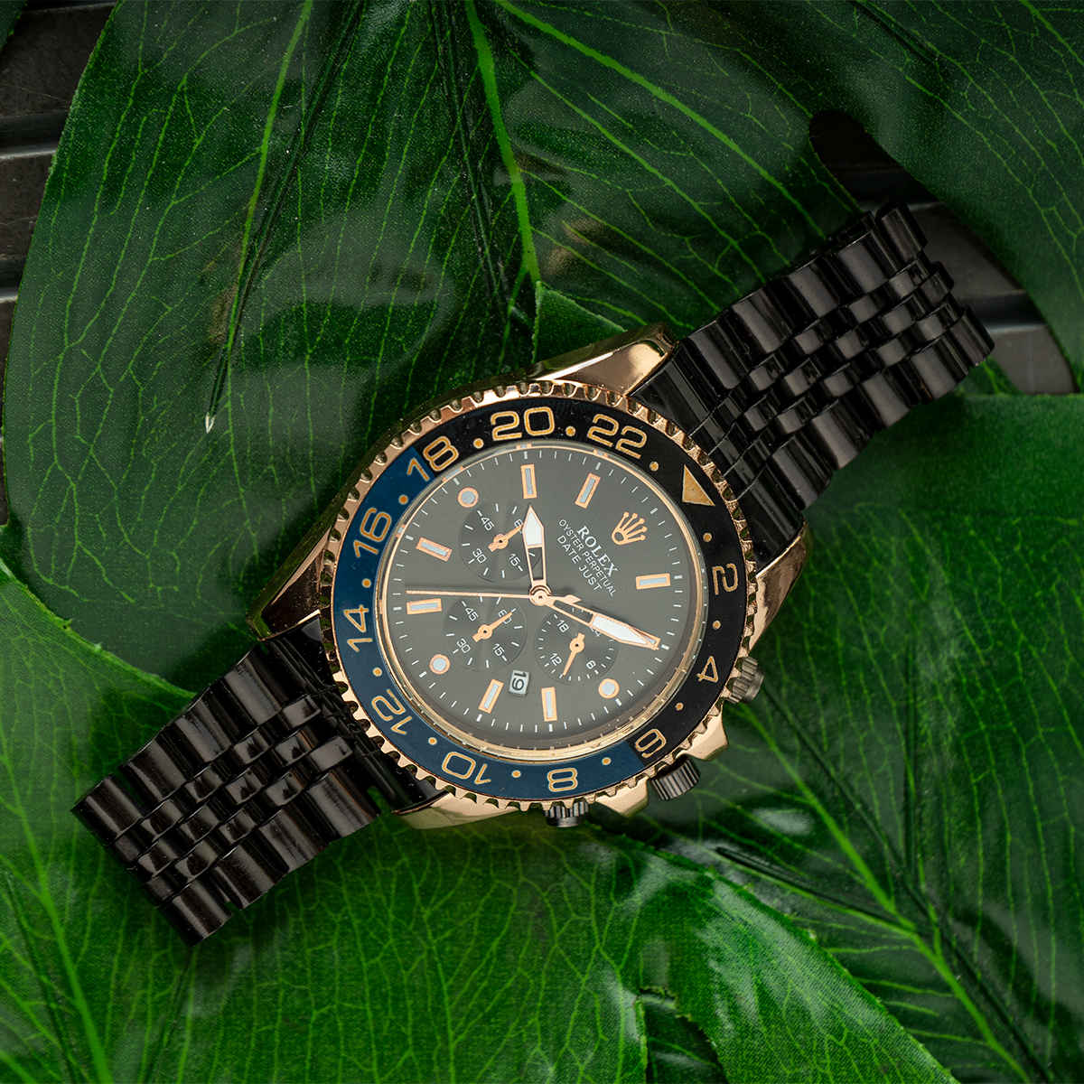 ساعت Rolex مشکی مدل santa