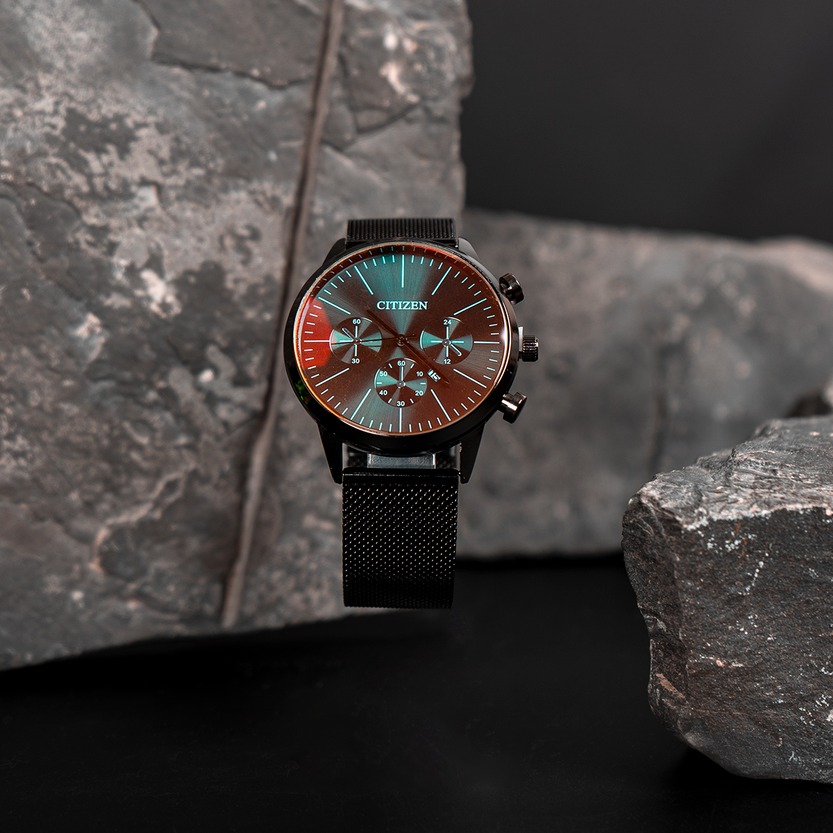 ساعت Citizen مشکی مدل matin
