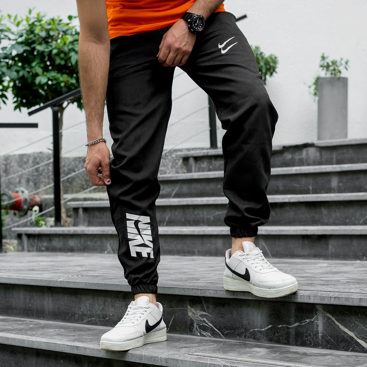 شلوار اسلش Nike مردانه مشکی مدلTava