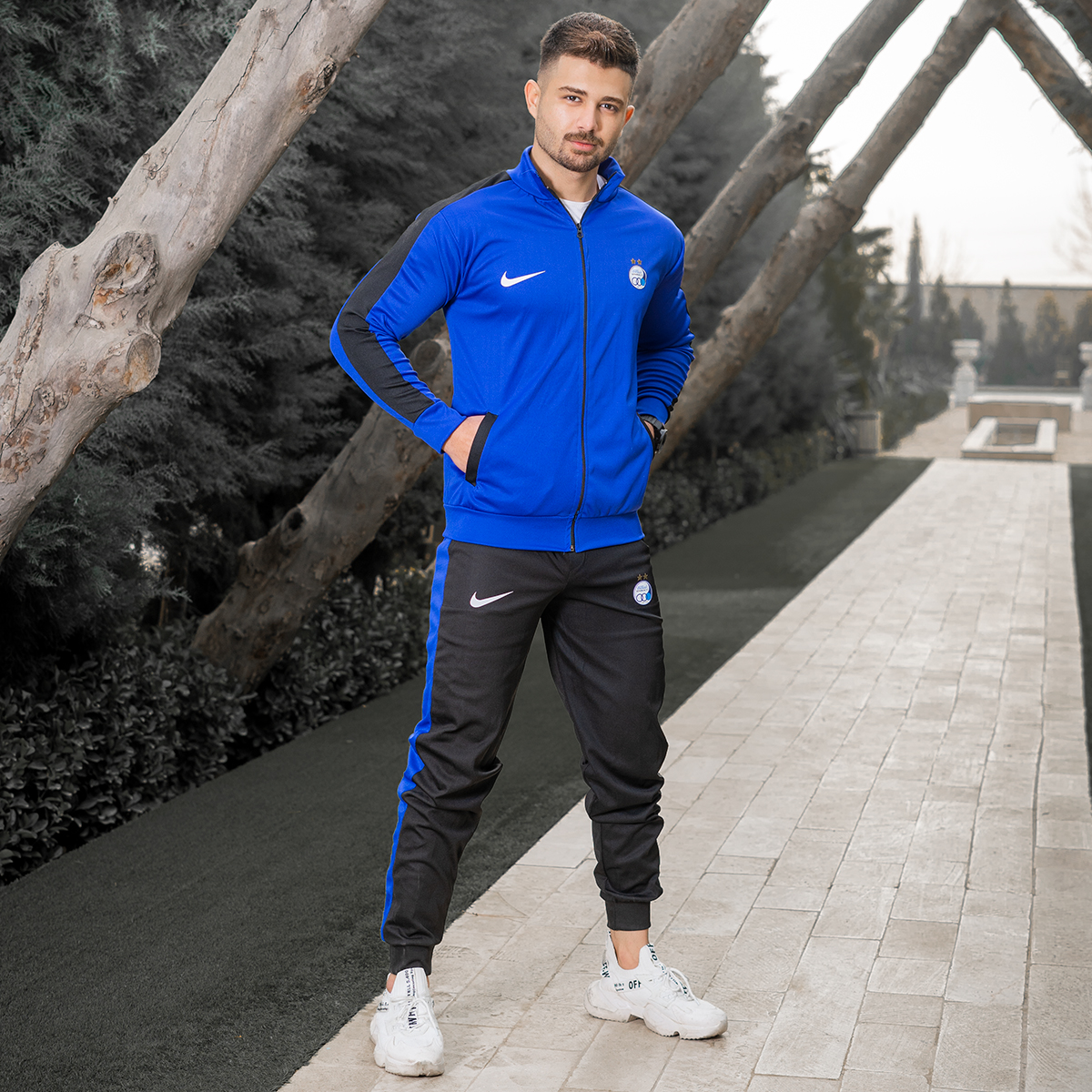 ست سوئیشرت شلوار استقلال مردانه مدلE42