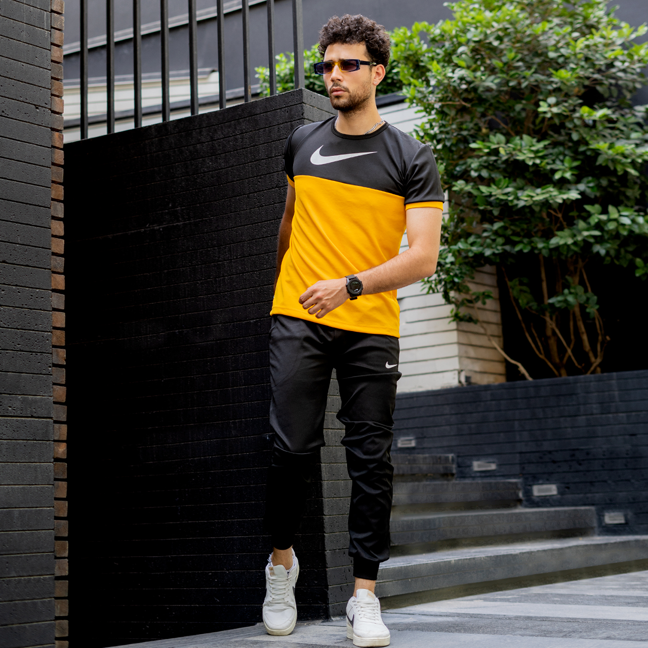 ست تیشرت و شلوار مردانه NIKE مدل SAVO