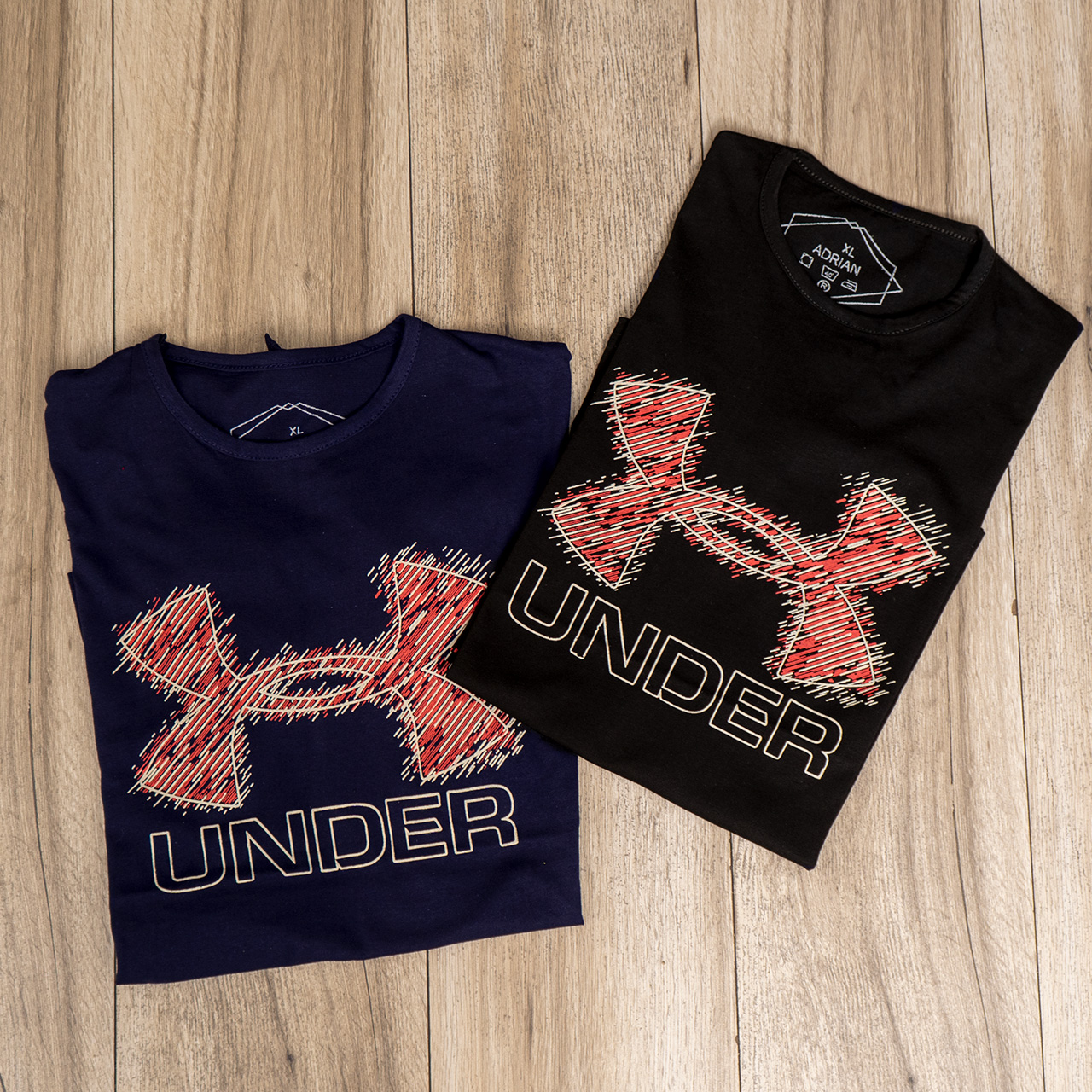 تیشرت مردانه سفید(T) مدل Under