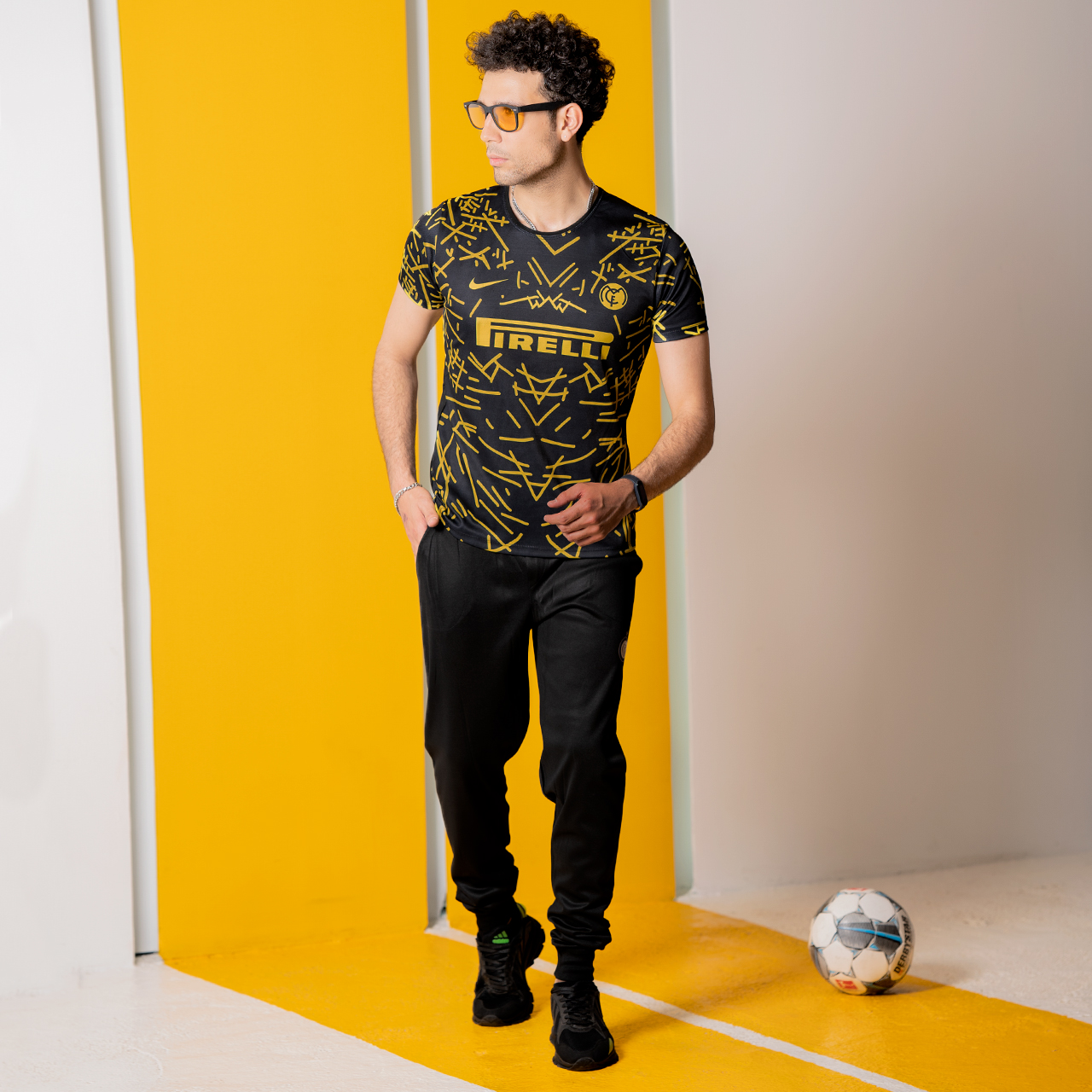 ست تیشرت شلوار اینتر میلان مردانه مدل Pirelli