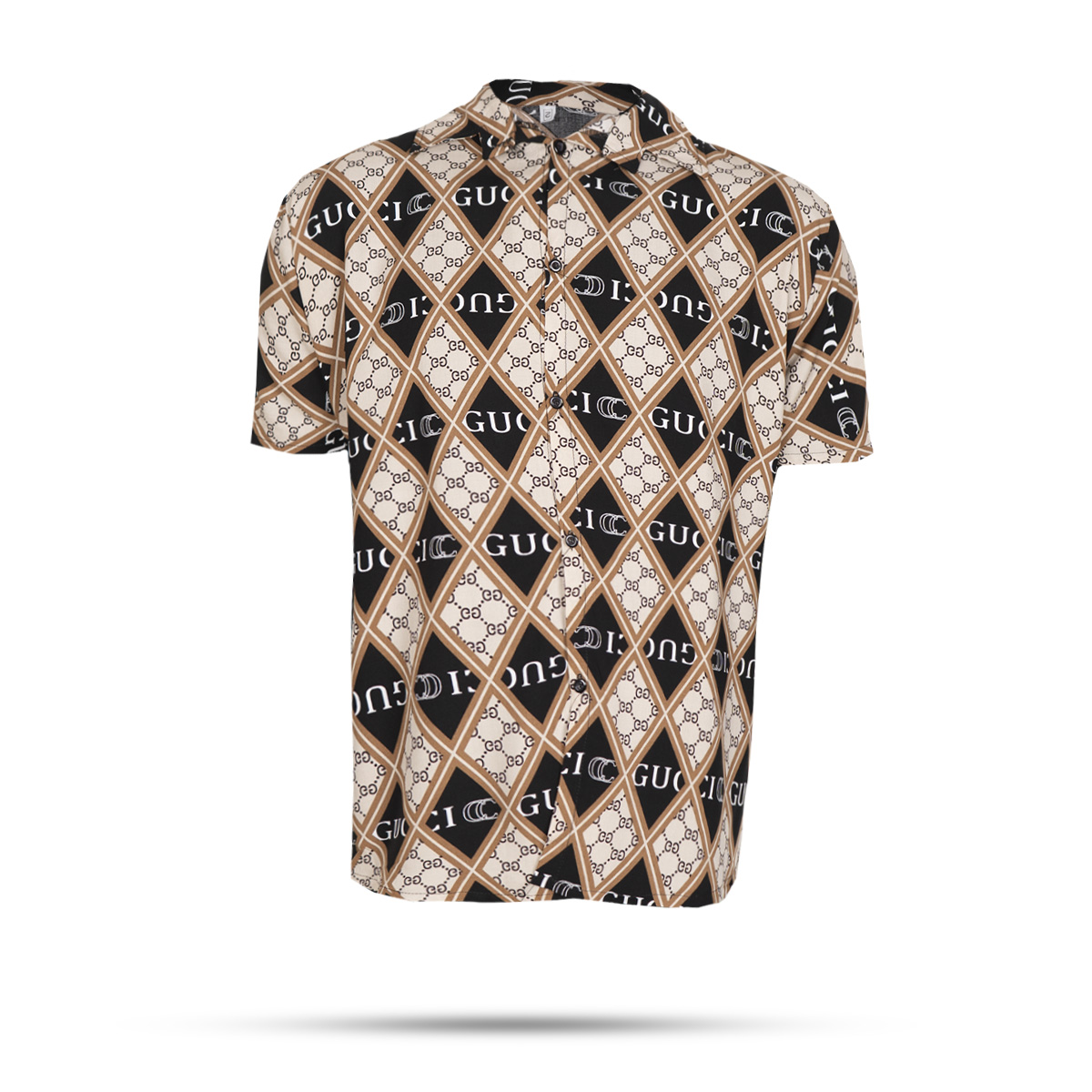 پیراهن هاوایی مردانه گوچی مدل p9