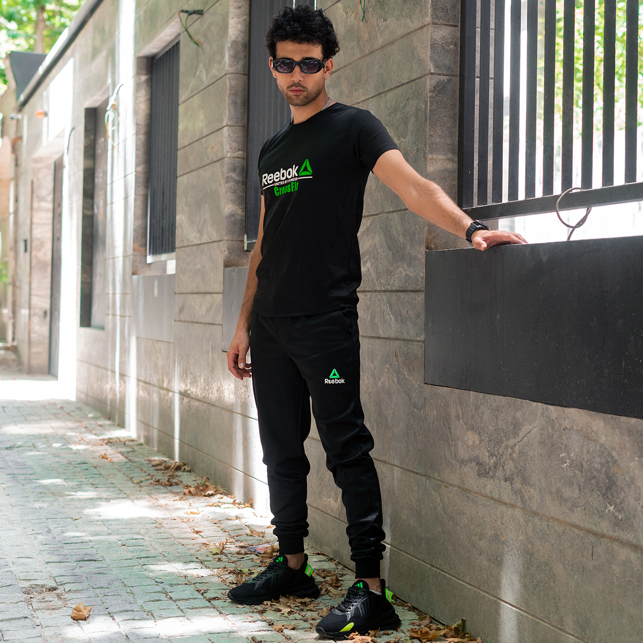 ست تیشرت شلوار ریبوک مردانه مدل Fit