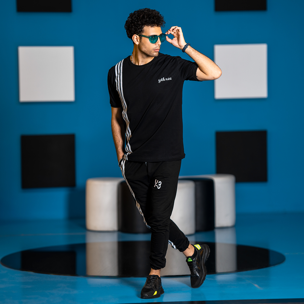 ست تیشرت شلوار مردانه مدل y-3