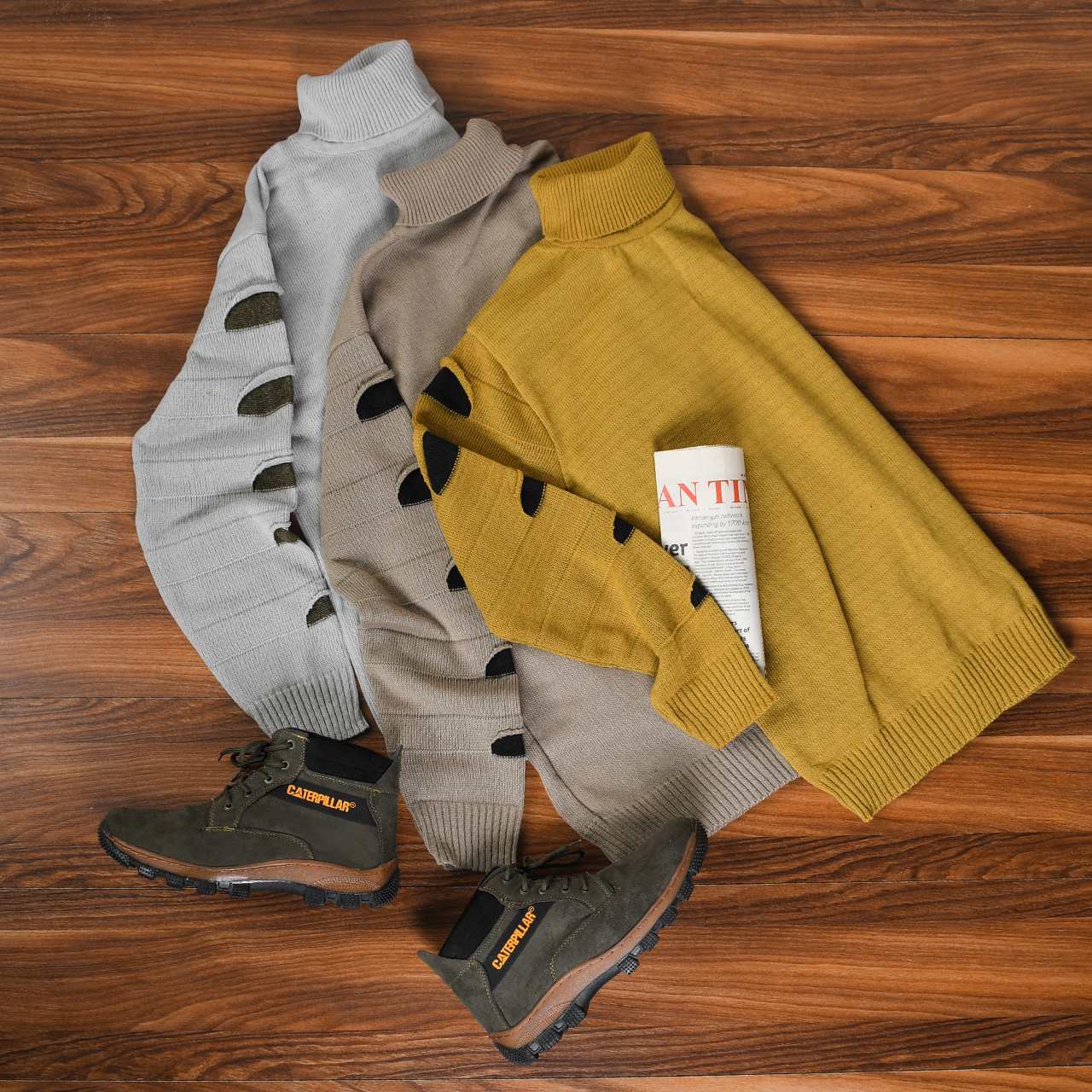 پلیوریقه اسکی مشکی قرمز مردانه مدلQ10