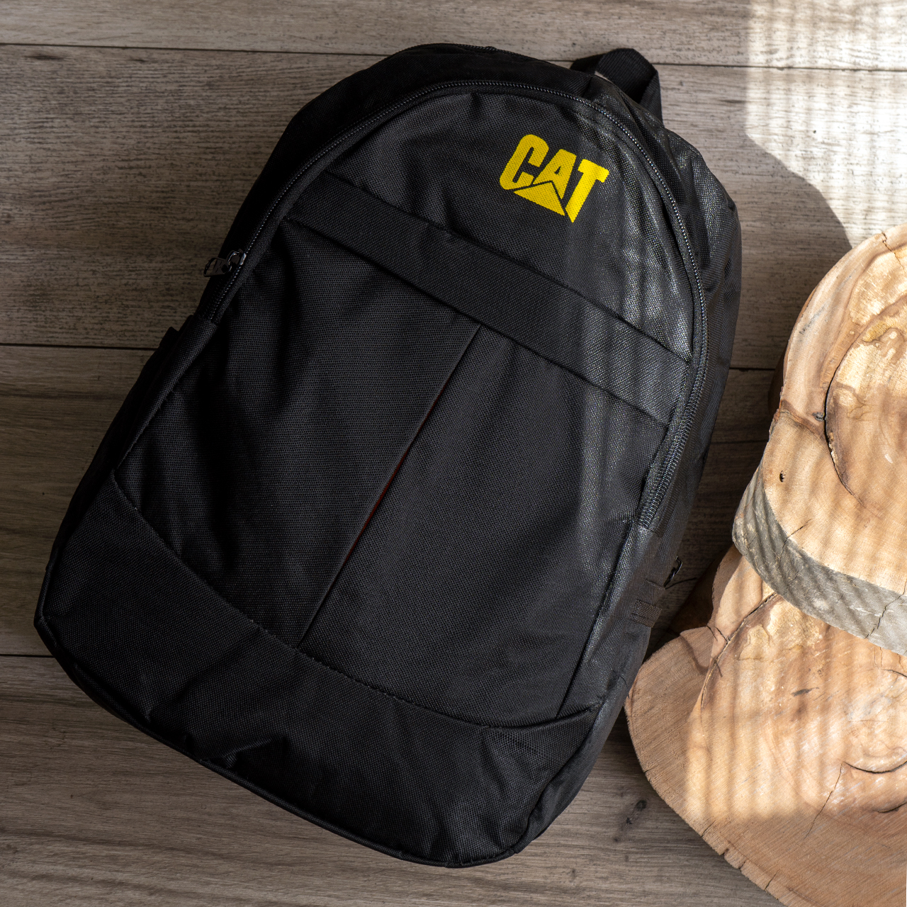 کوله پشتی مشکی CAT مدل Peyman