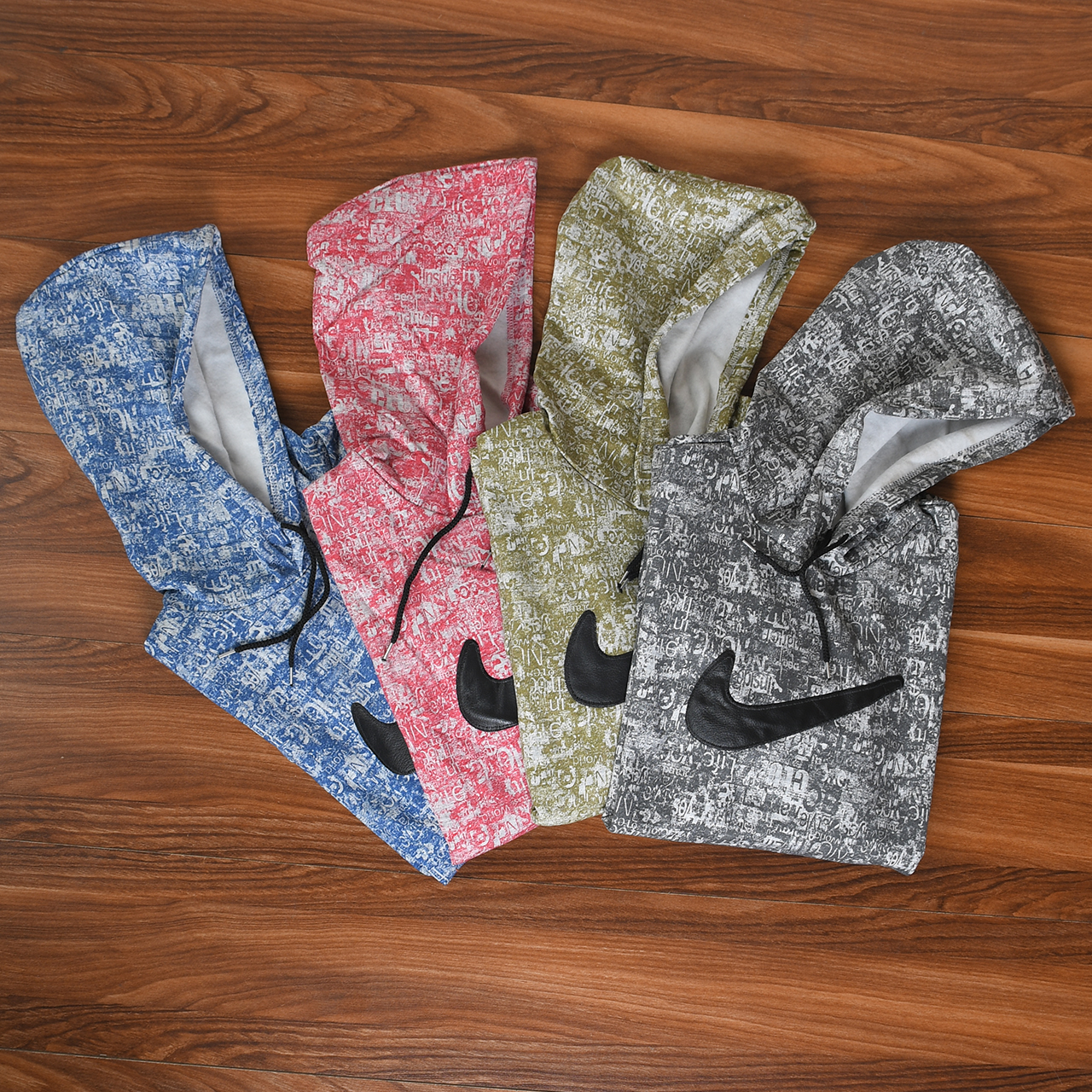 هودی نایک قرمز مردانه مدل N22