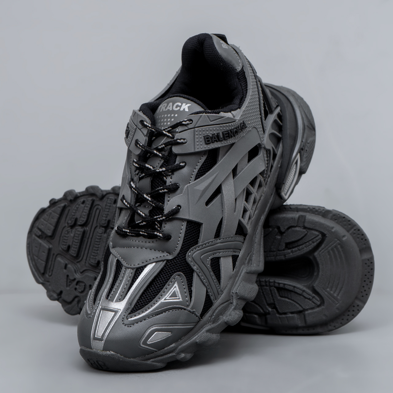 کفش ورزشی مردانه مشکی طوسی مدل X261