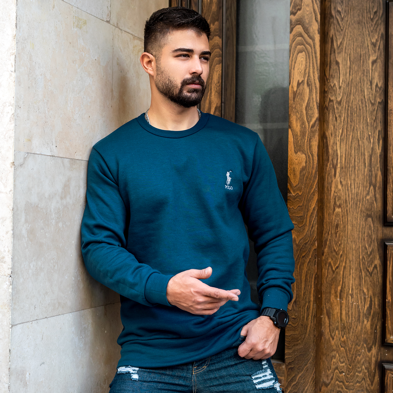 دورس مردانه polo سرمه ای مدلLexi