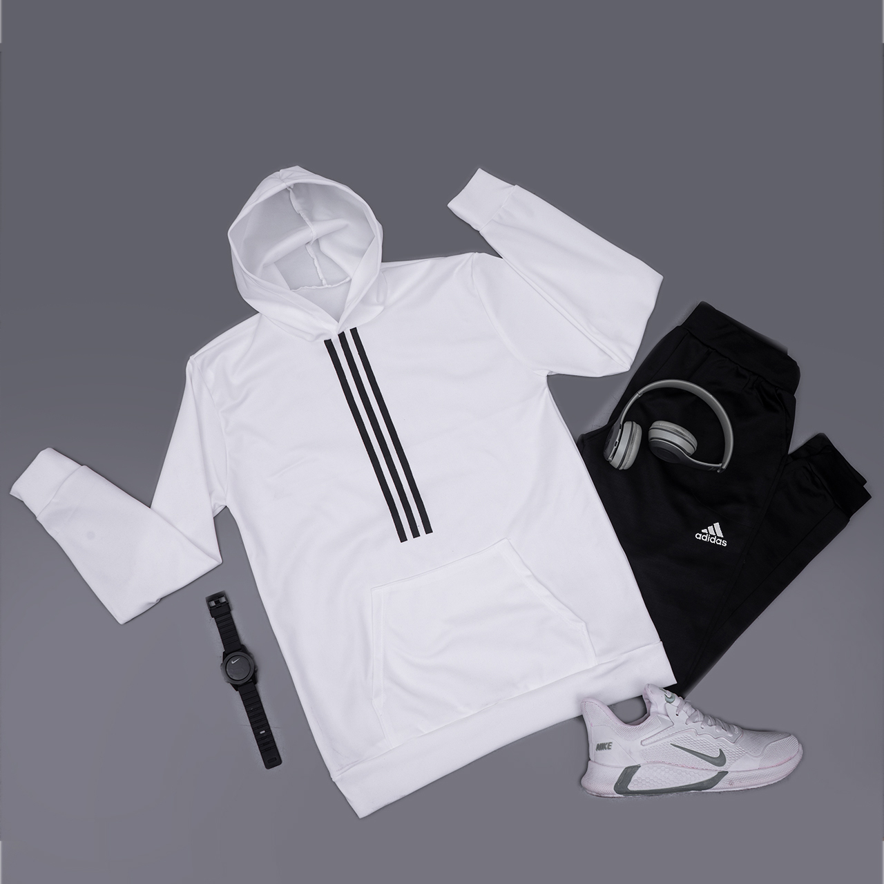 ست هودی شلوار Adidas مردانه مدل Radmin