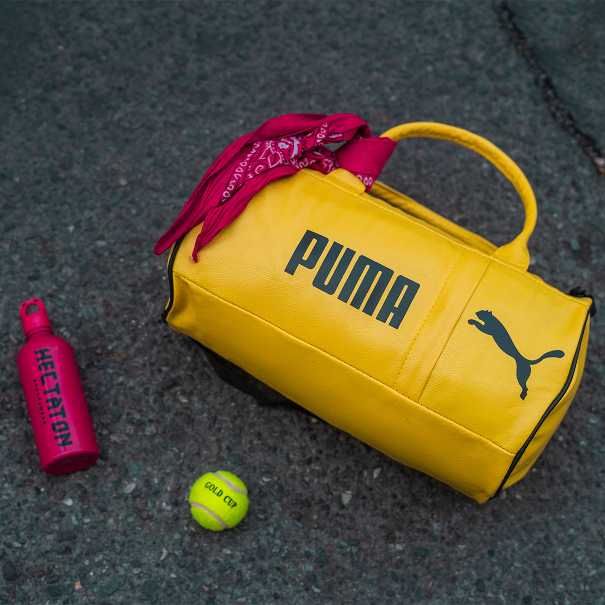 ساک ورزشی Puma زرد مدل Bemani