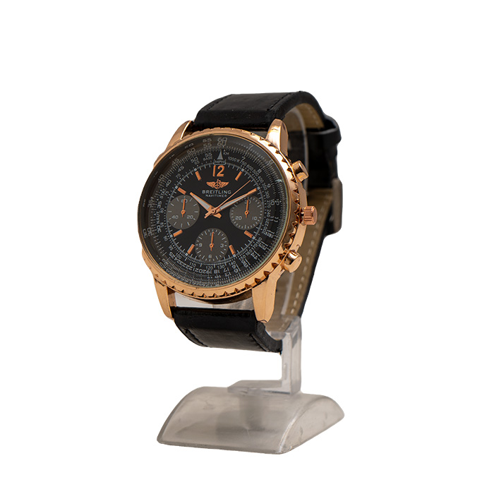 ساعت مشکی طلایی BREITLING مدل navitimer
