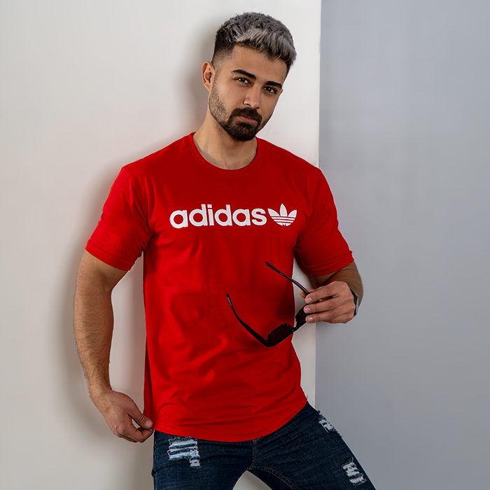 تیشرت مردانه ADIDAS قرمز مدل TENO