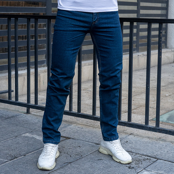 شلوار جین سرمه ای مدل Arsalan