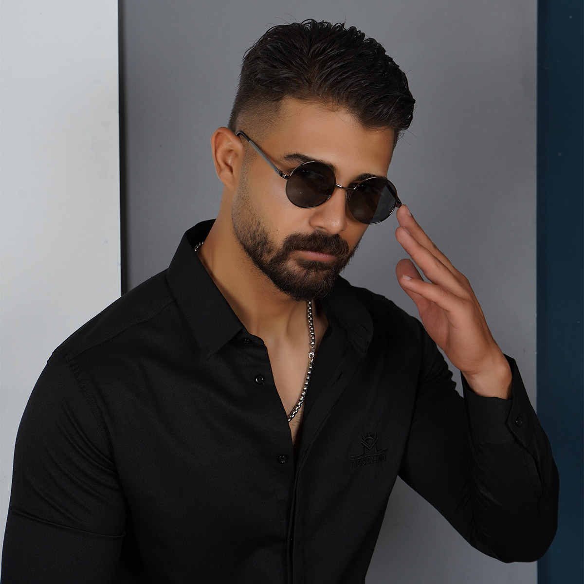 عینک مشکی مردانه مدل Harry Potter