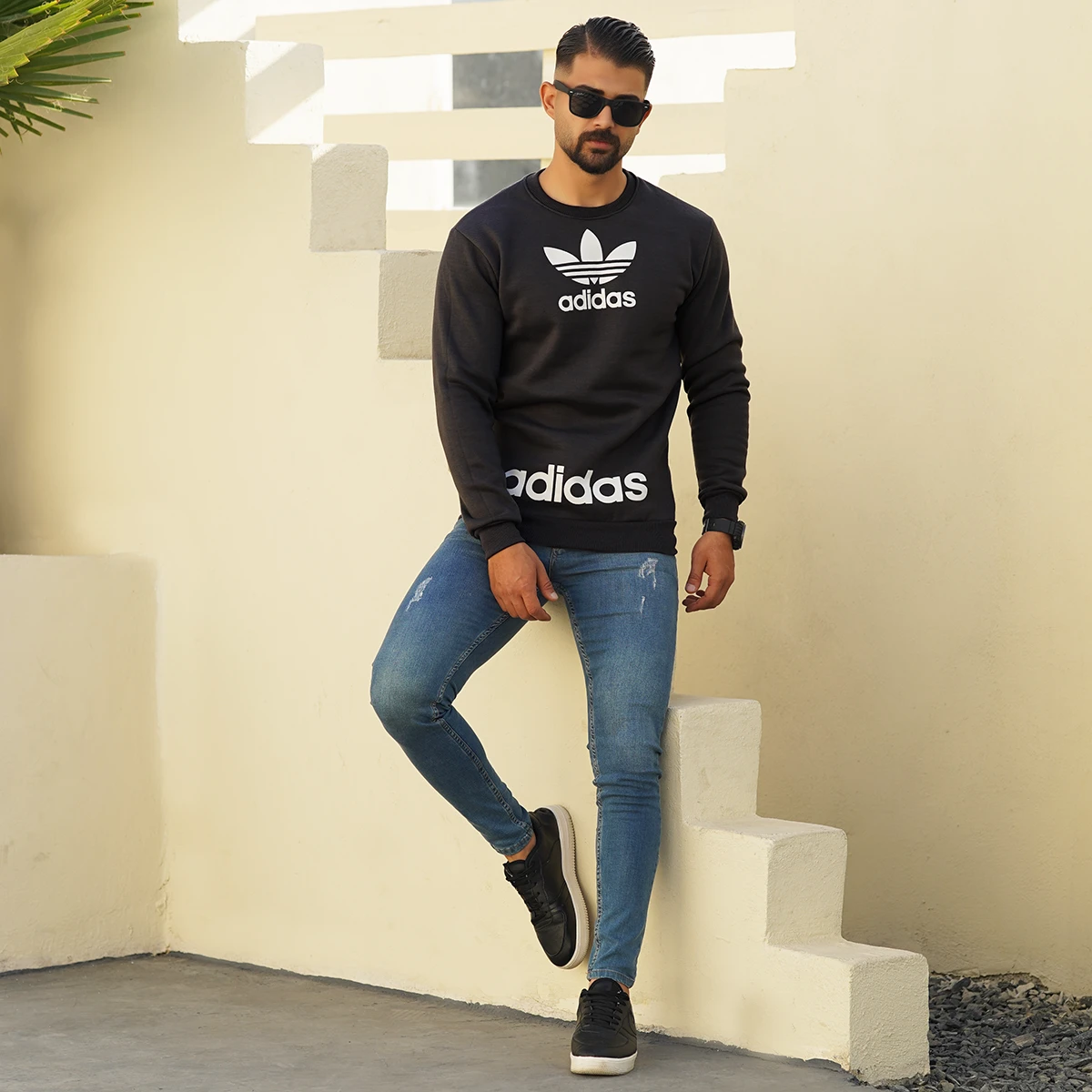 دورس آدیداس مشکی مردانه مدل Malon