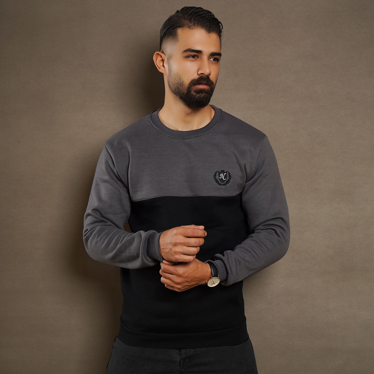 دورس طوسی مشکی مردانه مدل ARSHAN