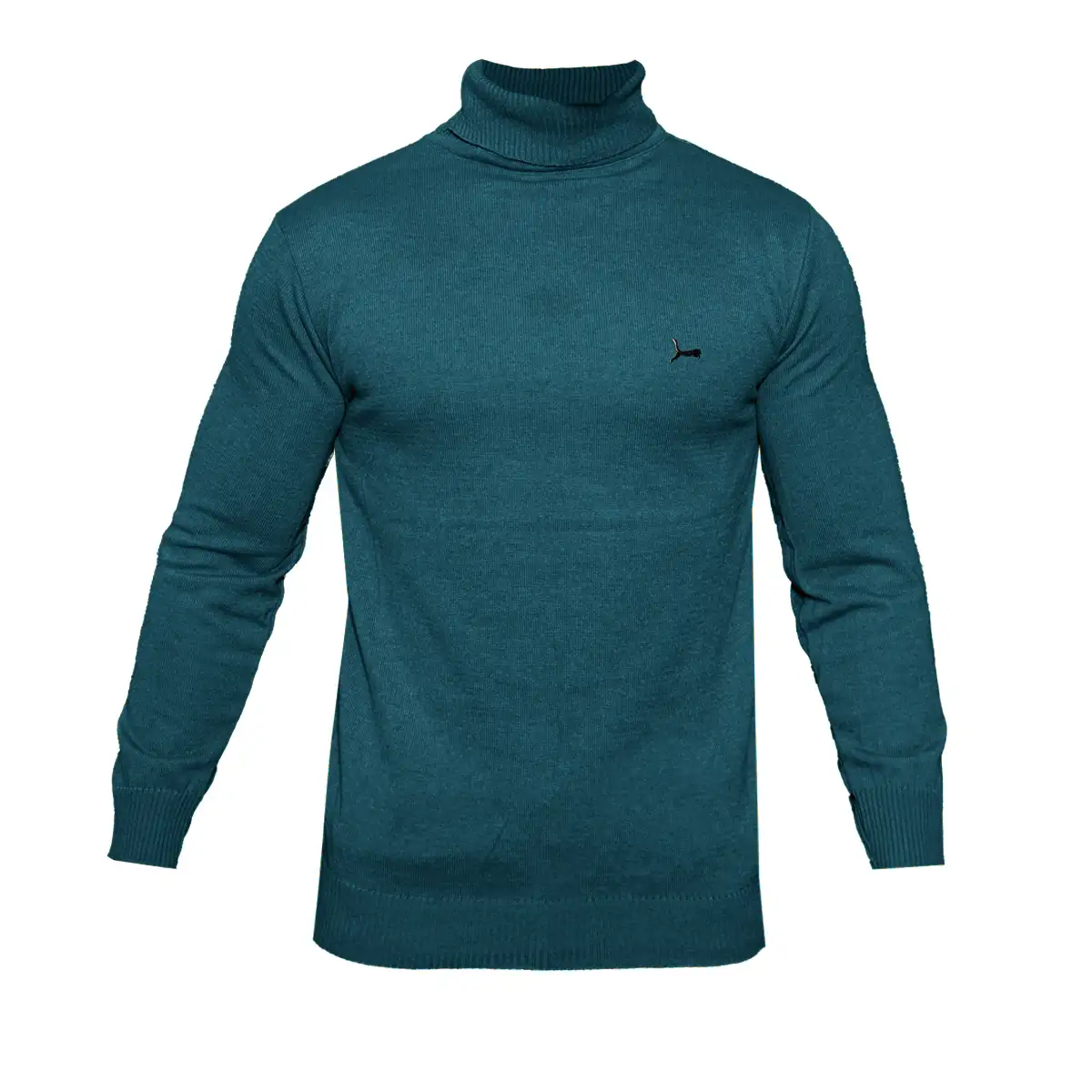 پلیور یقه اسکی پوما سبز مدل Daryoosh
