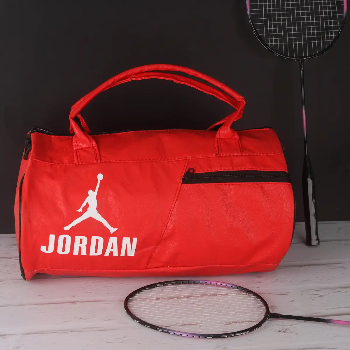 کیف ورزشی قرمز Jordan مدل J72