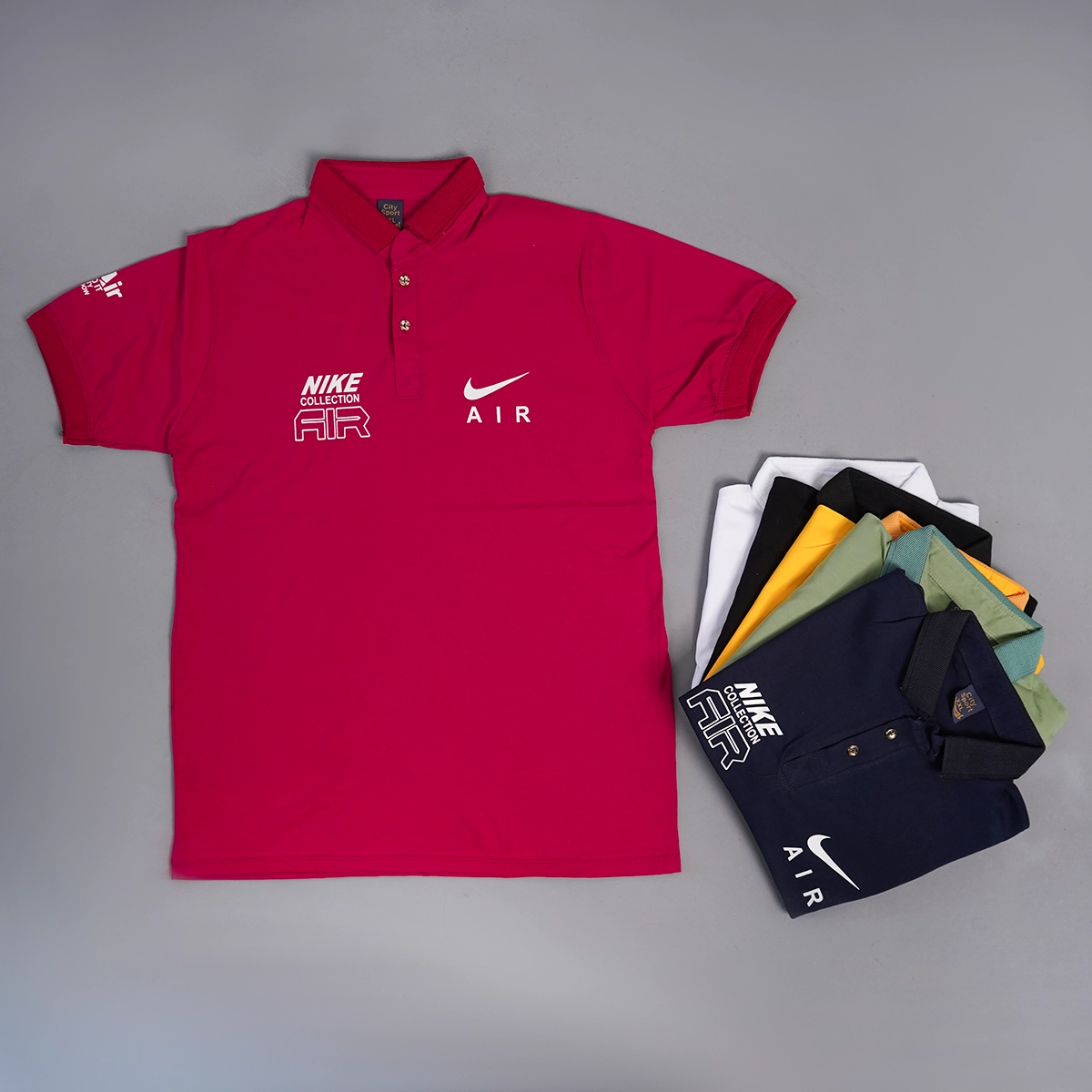 تیشرت مردانه زرد مدل nike air collection