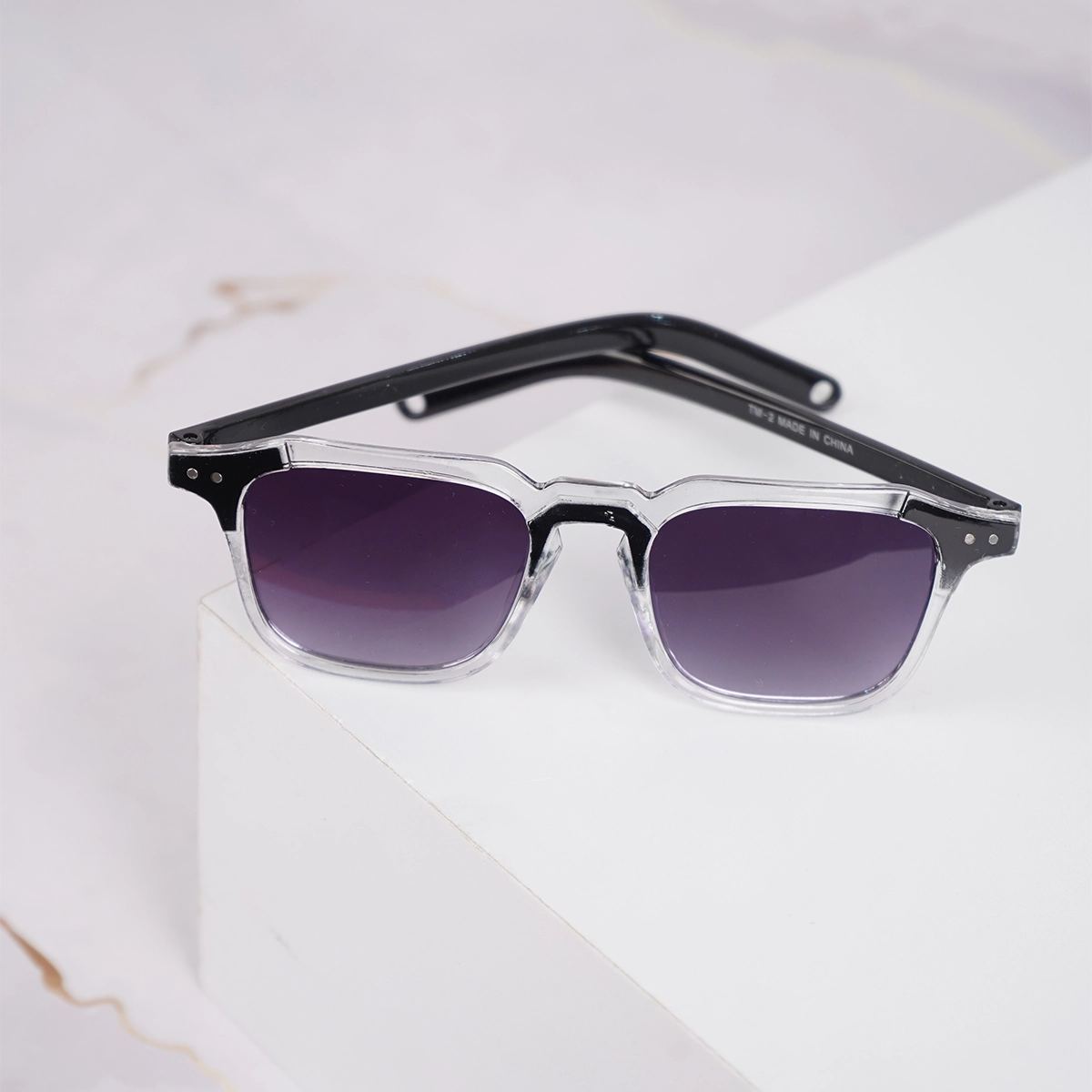 عینک آفتابی فریم شیشه ای مدل rumanah