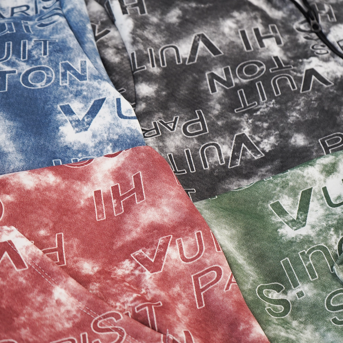 سوییشرت طرحدار مردانه طوسی مدل Roham