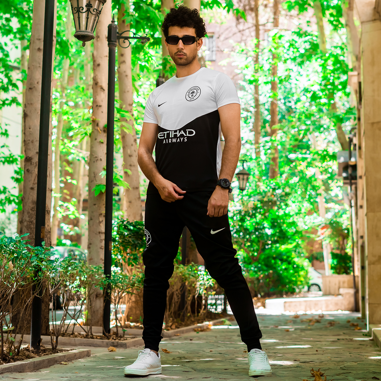 ست تیشرت شلوار منچستر سیتی مردانه مدل Ways