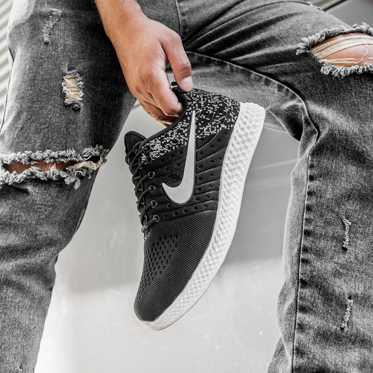 کفش ورزشی Nike مردانه مشکی مدل Ganava