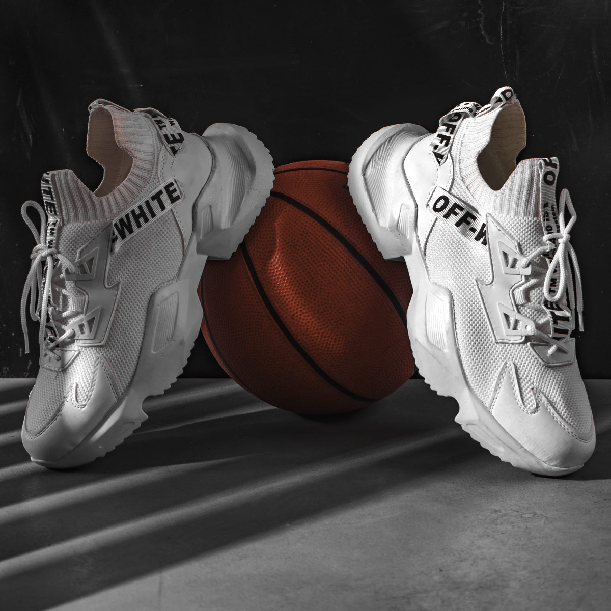 کفش ورزشی OFF WHITE مردانه سفید مدل Loka-