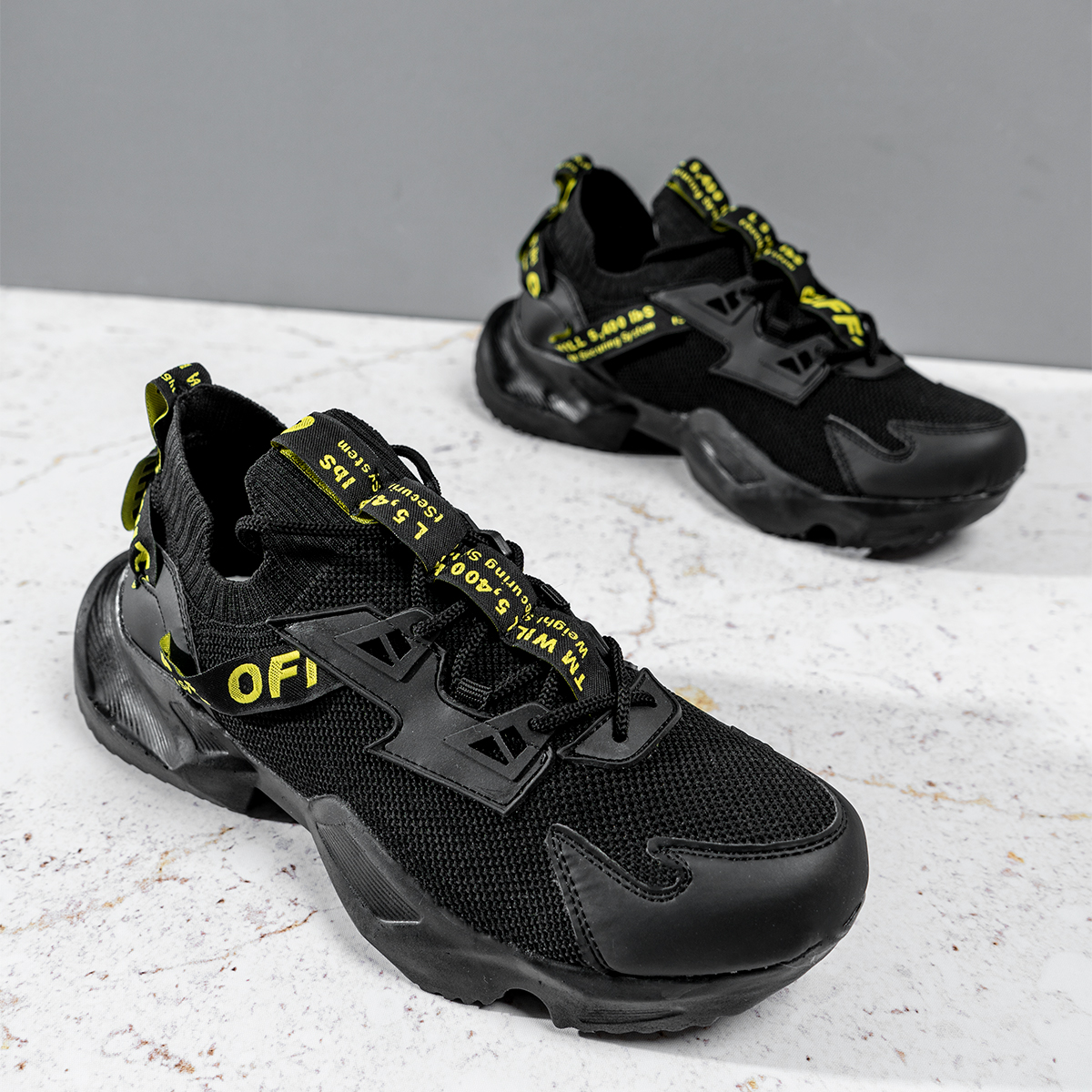 کفش ورزشی Off-White مردانه مشکی مدل Loka-