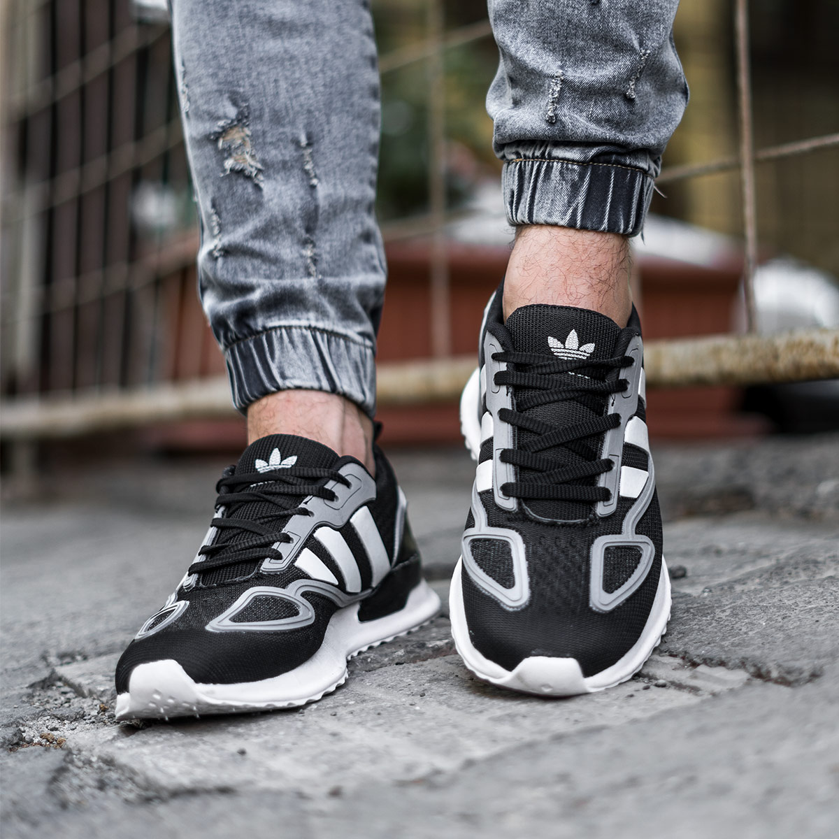 کفش ورزشی Adidas مردانه مشکی مدل Siban