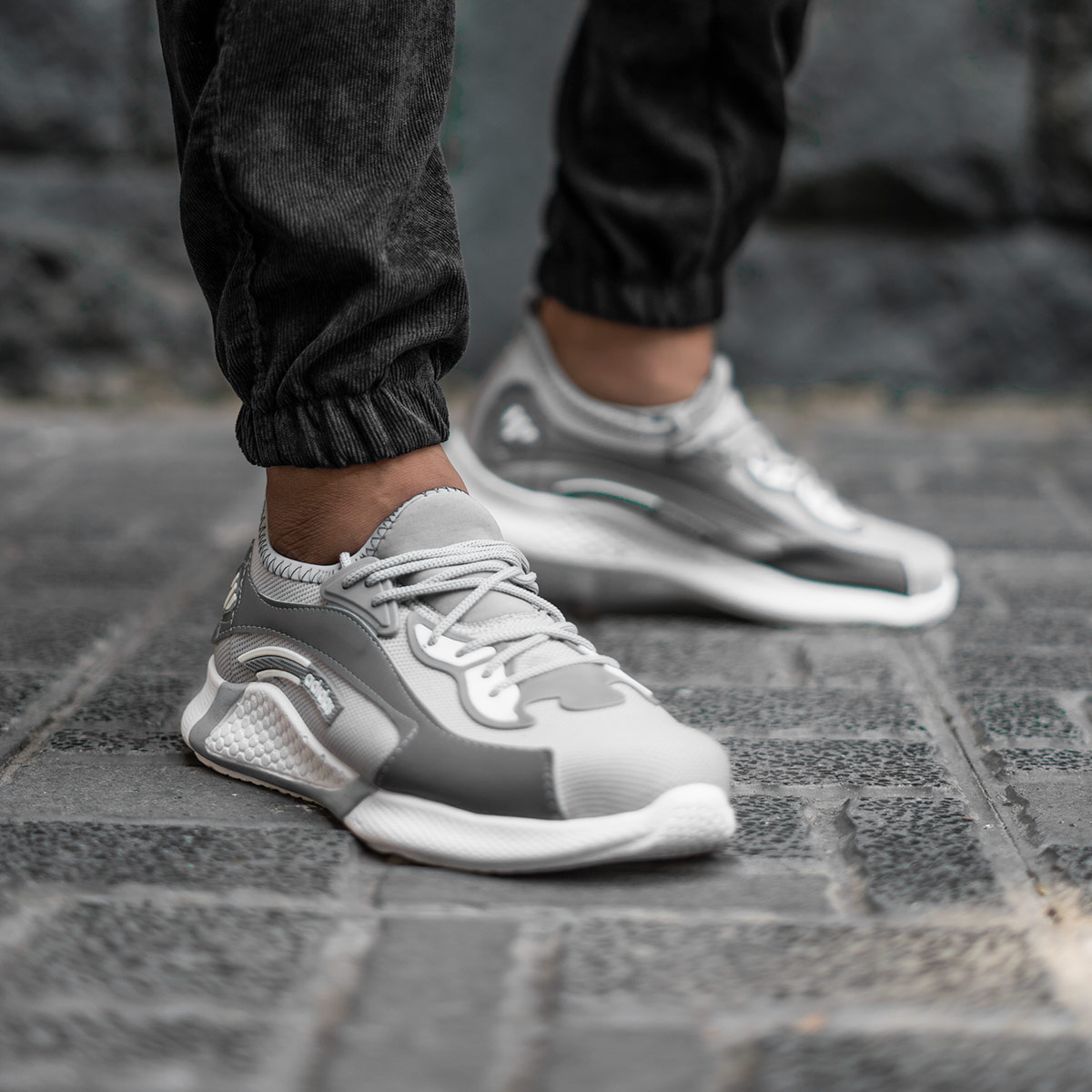 کفش ورزشی Adidas مردانه طوسی مدل Carter