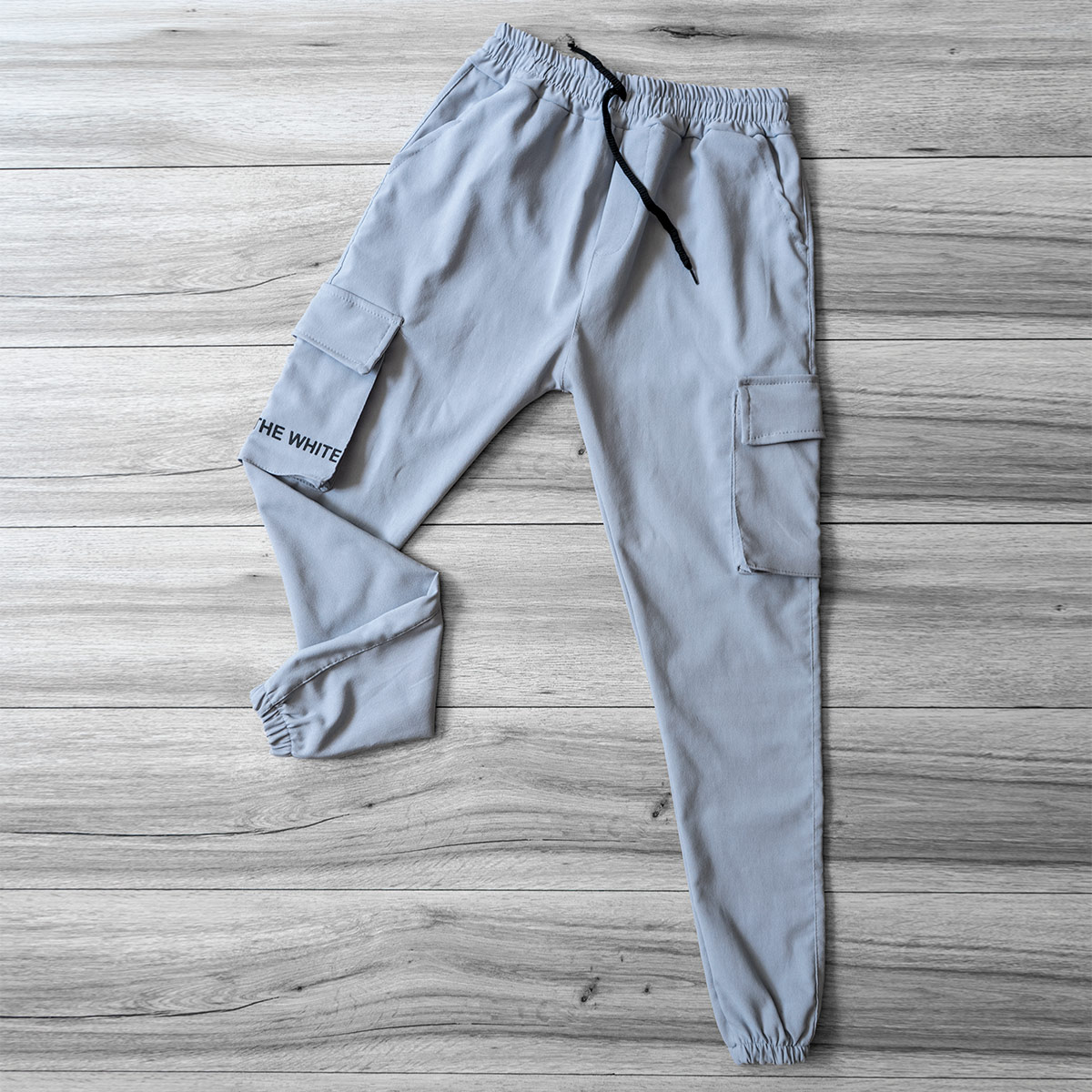 شلوار اسلش طوسی مردانه مدل Sameri