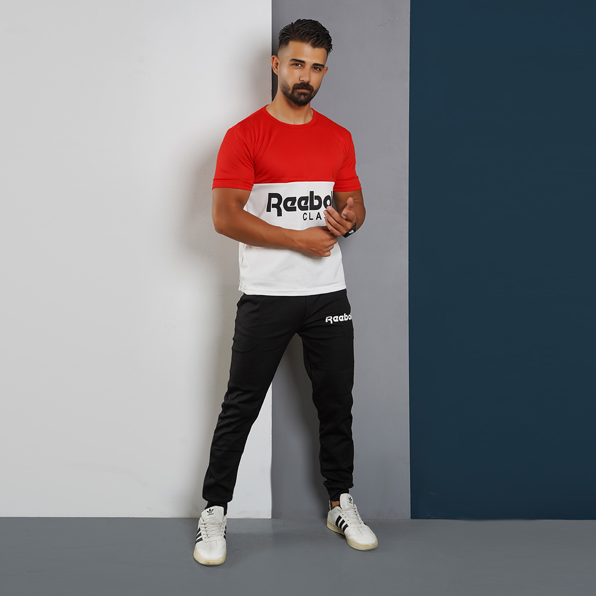 ست تیشرت شلوار Reebok مردانه مدل Nikol