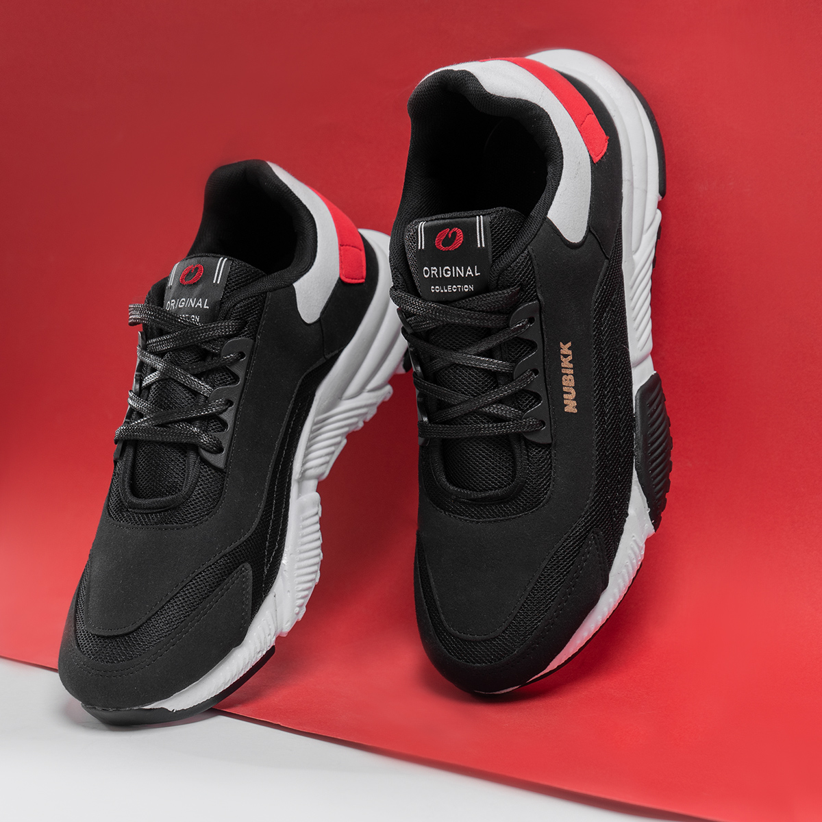 کفش ورزشی Nubikkمردانه مشکی مدل Garison