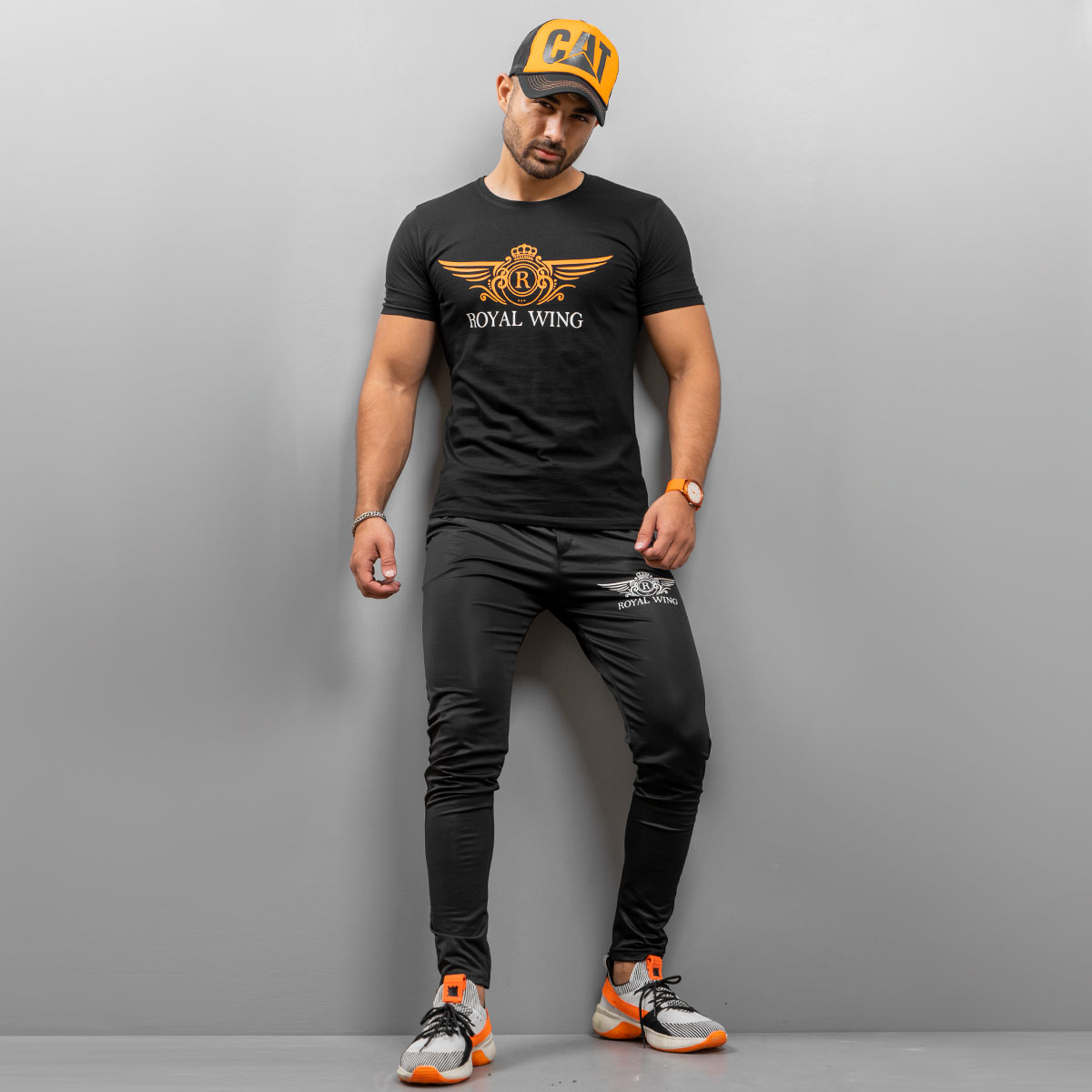 ست تیشرت شلوار ROYAL WING مردانه مدلAlian