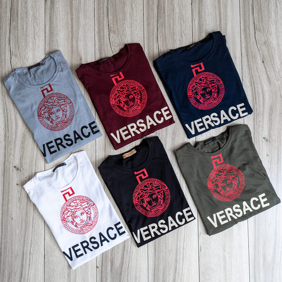 تیشرت Versace مردانه مشکی مدل Janatan