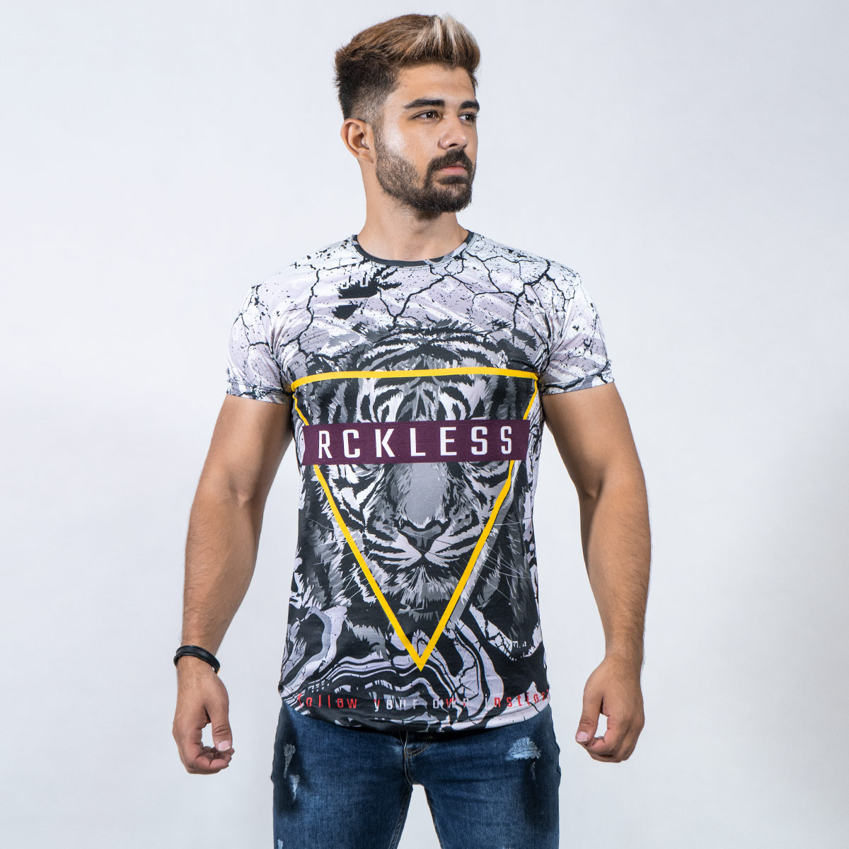 تیشرت Rckless مردانه مدل Tiger